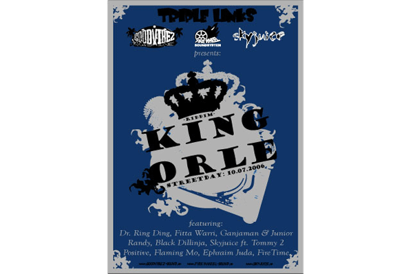 Volkanikman "Ich f�hl mich gut" King Orle Riddim